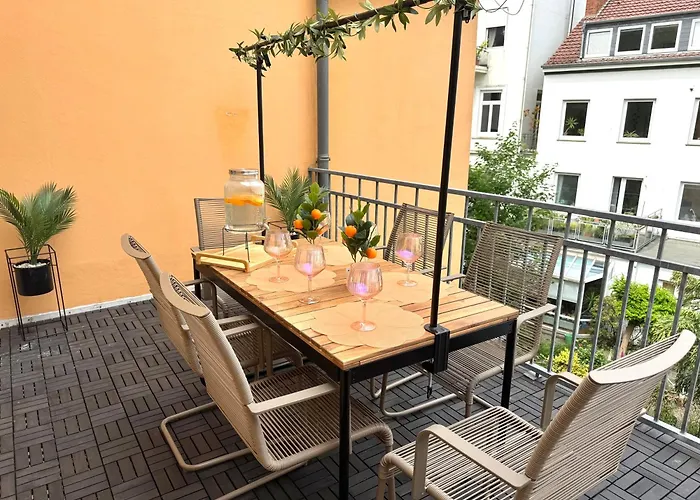 Appartamento Superhosts Zentrum - Parkplatz - Terrasse - King-bett - Netflix Brema