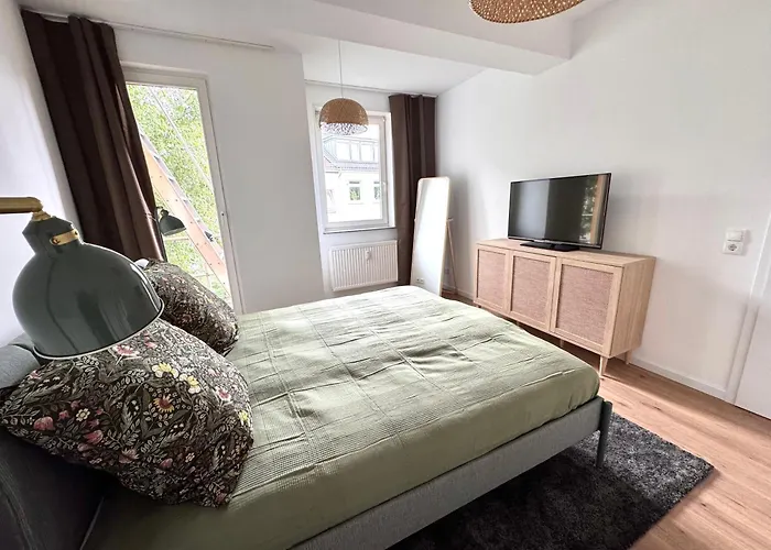 Superhosts Zentrum - Parkplatz - Terrasse - King-bett - Netflix *