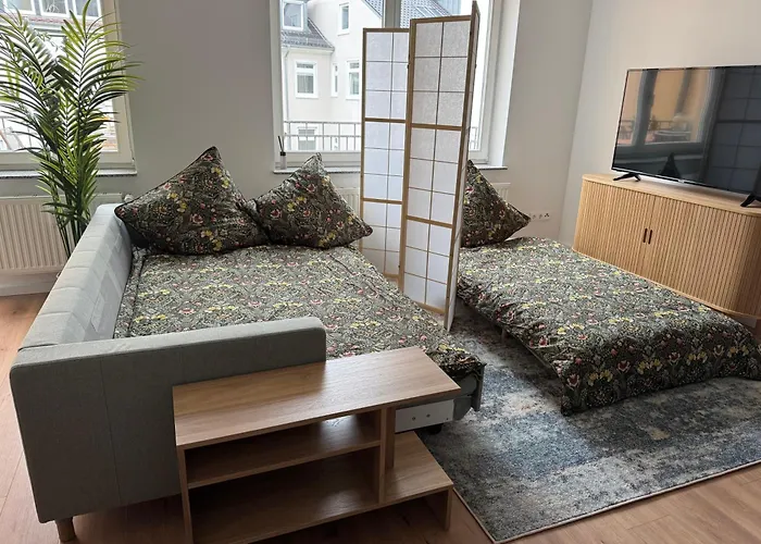 Daire Superhosts Zentrum - Parkplatz - Terrasse - King-bett - Netflix
